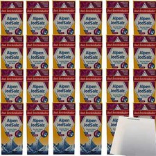 Bad Reichenhaller Alpen Jod Salz und Selen VPE 24x500g Packung usy Block