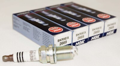 4 Pack Genuine NGK 2669 Iridium IX Spark Plugs BKR9EIX