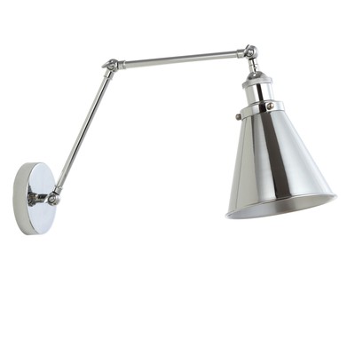 JONATHAN Y Lighting JYL7460 Chrome Single Light 7''H Led Wall Sconce