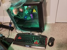 CyberPower AMD Ryzen 5 1600 six core 3.2Ghz 1TB 16GB Ram Win 10 x64 Gaming PC