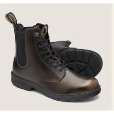 Blundstone Womens Originals Lace Up Boots - Gold Brush Display Model Sz US 8/8.5