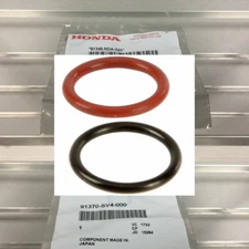 Genuine OEM Honda Acura Power Steering Pump Inlet & Outlet O-Ring Seal Kit