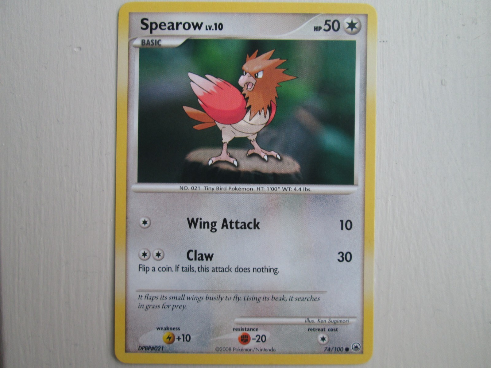 Spearow 74/100 Unlimited Majestic Dawn - NM (Near Mint)
