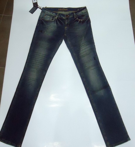 RIFLE jeans donna- MOD CAFRY TG 29 con scritta stampata | eBay