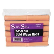 Soft 'N Style Perm Rods Jumbo Tangerine