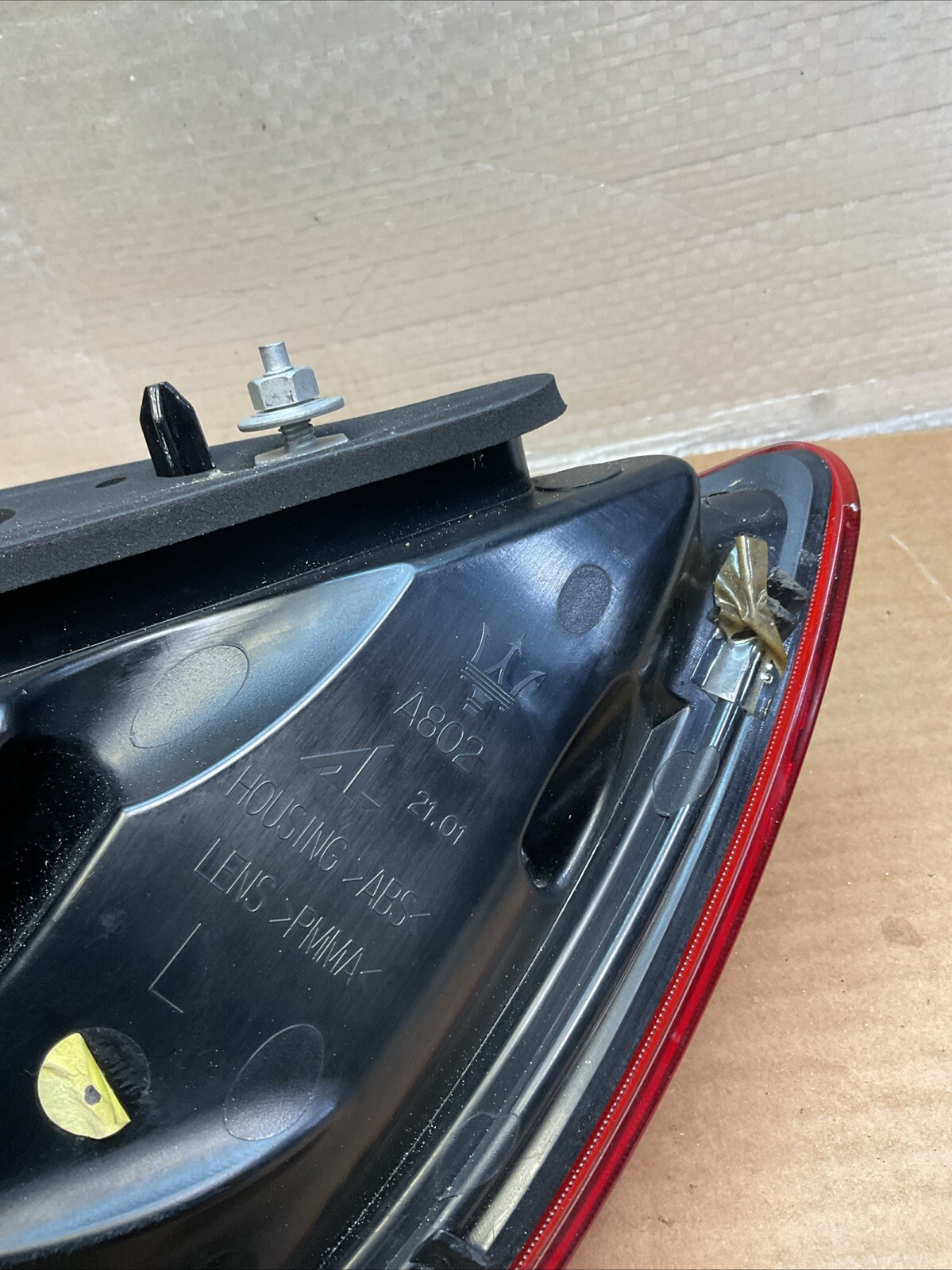 14-21 Maserati Quattroporte Rear Left Driver Side Outer Taillight Lamp LED OEM