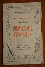 Henry Wood's Promenade Concerts - Jubilee Season Prospectus (1944)