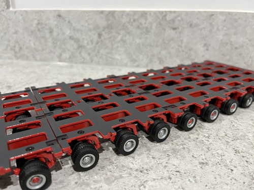 Corgi - Red Nicolas Bogie - 12 Wheel 8 Part Trailer - Heanor CC12403 - Mint/New - Picture 3 of 10
