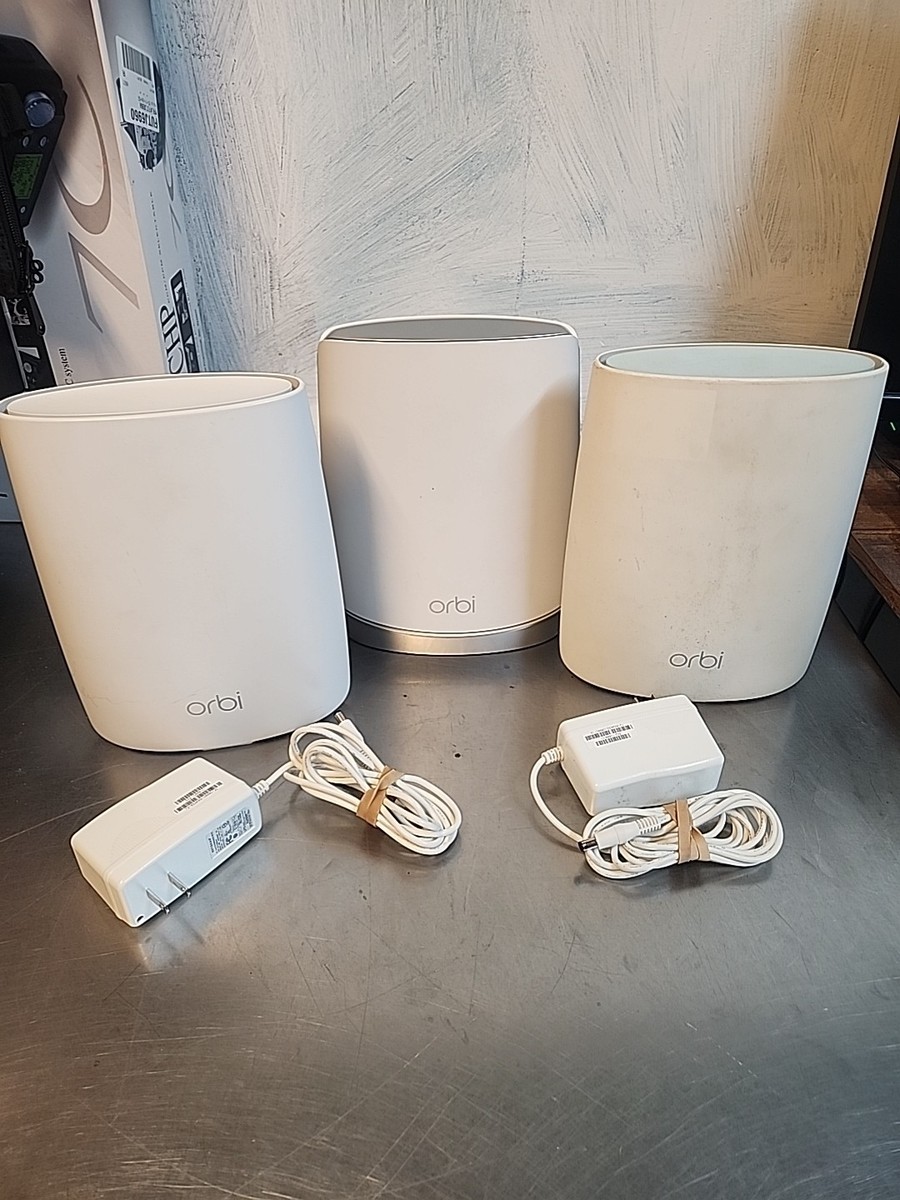 NETGEAR Orbi RBR750 Router, RBR50, & RBS50 Satelite Set Of 3 WIFI