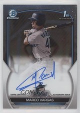 2023 Bowman Chrome Prospect Auto Marco Vargas #CPA-MVA Auto 16mf
