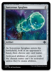 Sorcerous Spyglass 261 Uncommon The Lost Caverns of Ixalan MTG