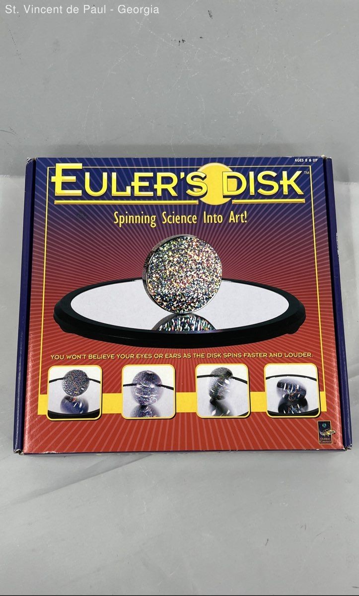 Euler's Disk 回転するディスク Euler´s Disk 回転するディスク
