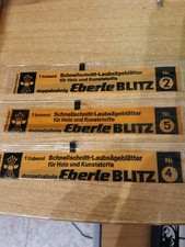 LAME PER ARCHETTO DA TRAFORO Eberle BLITZ 3 confezioni