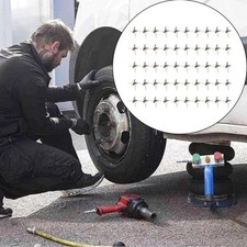 50PC Tire Puncture Spikes Heavy Portable Duty Carbon Steel Triangle Road Spikes☄