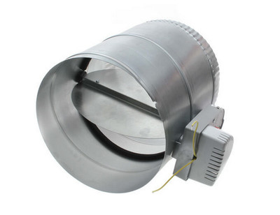 Aprilaire 6610W3 10'' Round Zone Damper (Power Open/Power Closed) 3 Wire