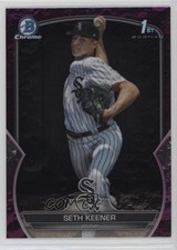 2023 Bowman Draft Chrome Fuchsia Lunar Refractor /199 Seth Keener #BDC-94 0qc1