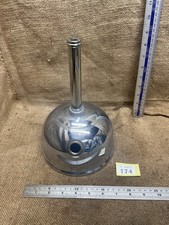 VINTAGE ORIGINAL CHROME TILLEY TABLE LAMP SHORT STEM BASE (TL20A) DATED JAN 1973