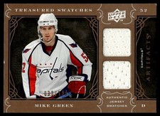 2009-10 Upper Deck Artifacts Treasured Swatches Mike Green 033/199 Washington