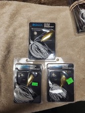 Tandem Blade SPINNER BAIT 3/8oz. White Lot 3pk stainless steel wire H2OX