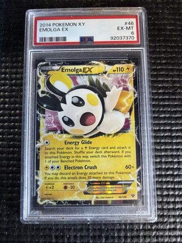 Emolga-EX graded PSA 6 for sale on eBay