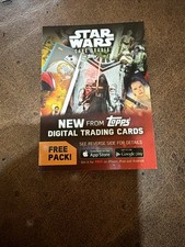 2017 Topps Star Wars Digital Card Trader THE FORCE AWAKENS Inserts - unused code