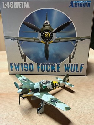 Franklin Mint Collection Armour Focke-Wulf Fw 190 ''Grünherz'' 1:48 OVP RAR !