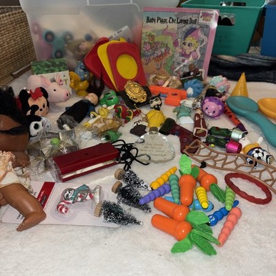 junk drawer toy /ornament lot Resellers Mini Plush Vintage