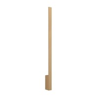 Wandleuchte Wohnzimmerlampe Led Flurleuchte Wandlampe Alu Gold H 90 Cm 3000K