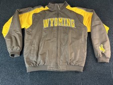 University of Wyoming Cowboys Colosseum Brown Coat Mens XL