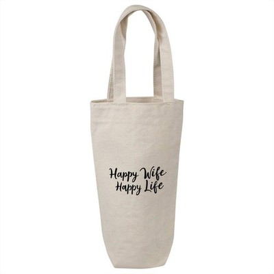 ''Happy Wife Happy Life'' Baumwolle Weinflasche Geschenk/Reisetasche (BL00038897)