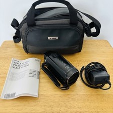 Canon VIXIA HF R80 Full HD 1080p 60fps MP4 16GB Flash Camcorder Bag 32x Tested