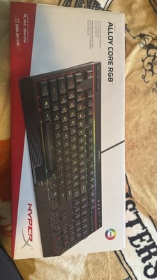 HyperX Alloy Core RGB Gaming Keyboard, Spill Resistant, Membrane