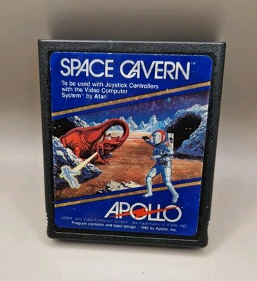 Space Cavern (Blue Label) - Atari 2600 - Rar  
