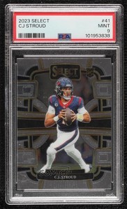 2023 Panini Select Concourse CJ Stroud #41 PSA 9 MINT Rookie RC