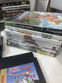 Video Game Lot of 50 Xbox Xbox 360 Nintendo Wii GameCube NES Gamboy Tested