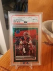2020 Panini Donruss Optic Joe Burrow Green Velocity PSA 10 GEM MINT