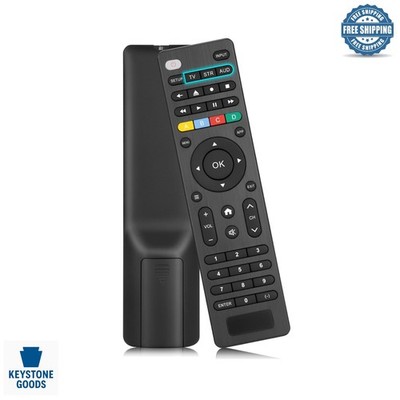 Universal Smart TV Remote Control for Major Brands & Devices - Black