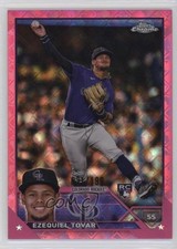 2023 Topps Chrome Logofractor Edition Pink Refractor 31/199 Ezequiel Tovar nd3