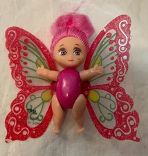 Magical KIngdom Sparkling Fairy Doll Pink Girl Jaru Moveable Wings