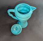 RARE Metlox Poppy Trail Series 200 Turquoise #252 Beehive 10" Coffee Pot Carafe — photo 8