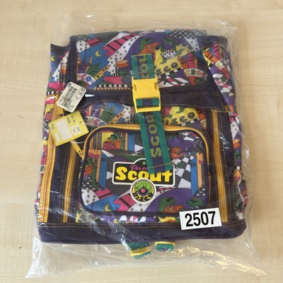 Scout Schulranzen 2507 Disco Neu NOS OVP 80er Retro Vintage Rarität Unbenutzt
