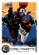 1999-00 Fleer Focus #116 Corey Maggette Masterpiece Mania Rookie Card #/300. rookie card picture
