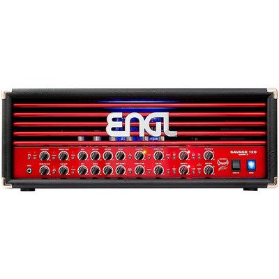 ENGL E610II Obscura Signature Savage 120 LE 120W Tube Guitar Amp Head Black/Red