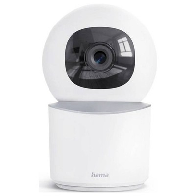 Hama Smarte Überwachungskamera, WLAN, innen, Aufzeichnung, schwenkbar, Full-HD