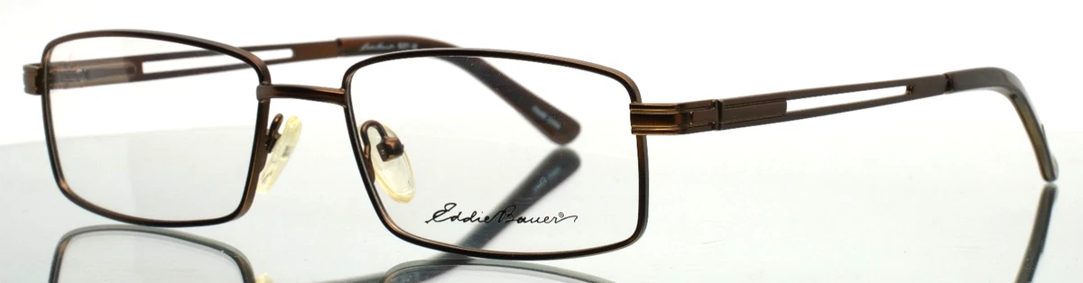 Eddie Bauer Eb32021 Br Brown Authentic Eyeglasses 54-18-140 Eddie Bauer Metal Eyeglass Frames for sale | eBay main image 2