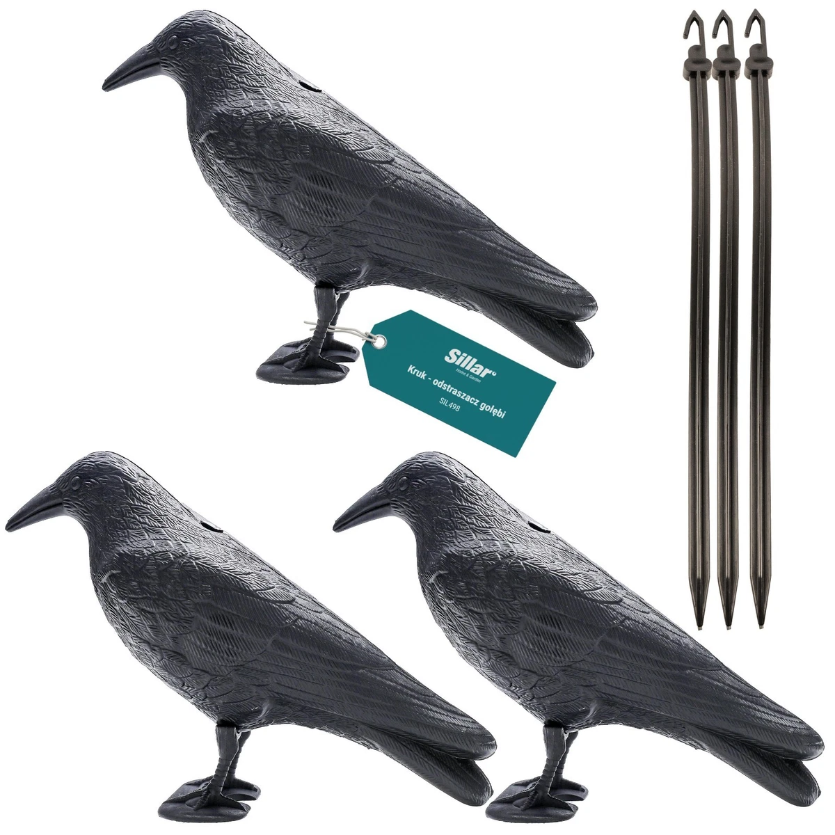 Gartenstecker Vogelscheuche - klein - Stablänge 30 cm Gartenstecker Vogelscheuche - klein - Stablänge 30 cm