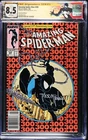 AMAZING SPIDER-MAN #300 Newsrand CGC 8.5 WP Signed by McFarlane 1st VENOM Marvel