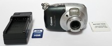 Canon PowerShot D10 12.1MP Waterproof Digital Camera Black Tested W/ Charger