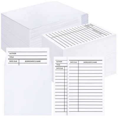 Ireer 500 Pcs 3.5 x 4.5 inches (pocket), 3.15 x 5 (card), White 
