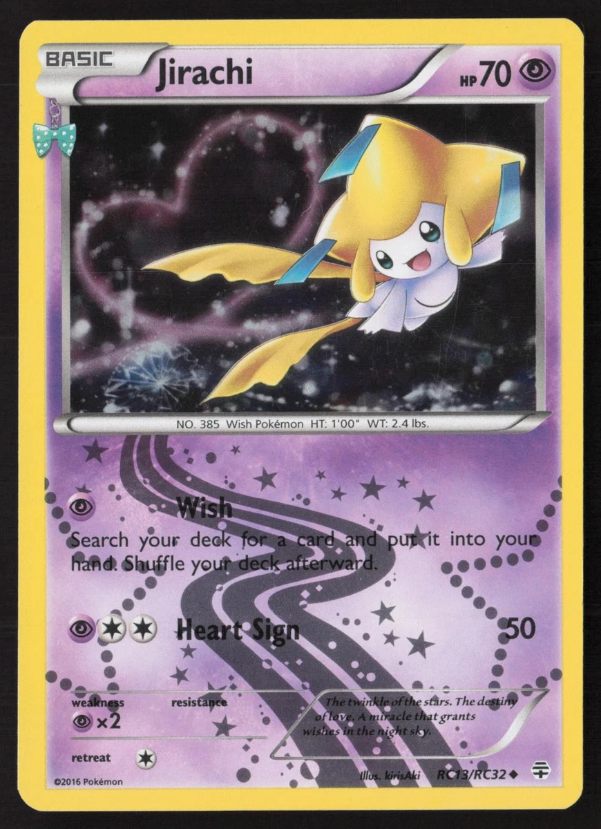 Jirachi Holo Pokémon TCG Individual Collectible Card Game Cards